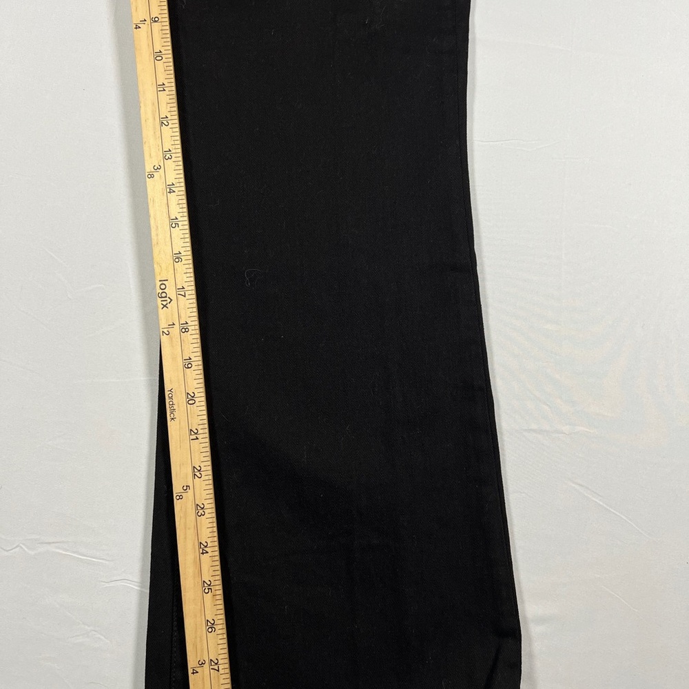 NWT Lauren Ralph Lauren Black Classic Bootcut Jeans Womens Size 14P - Picture 8 of 9